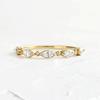 Manufacturer wholesale, simple geometric ring, zircon minimalist design ring for women, fashionable daily matching
