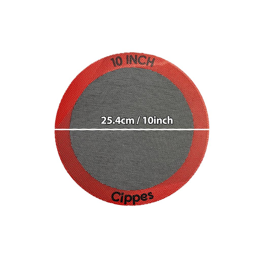 1 / 3PCS Round Silicone Perforated Baking Mat, Non-Stick Reusable Baking Sheets, for Pizza, Bread, Cake Pan, Air Fryer, Oven