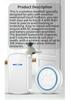 Wireless Waterproof Pet Doorbell for Cats & Dogs - EU, US, UK Specs