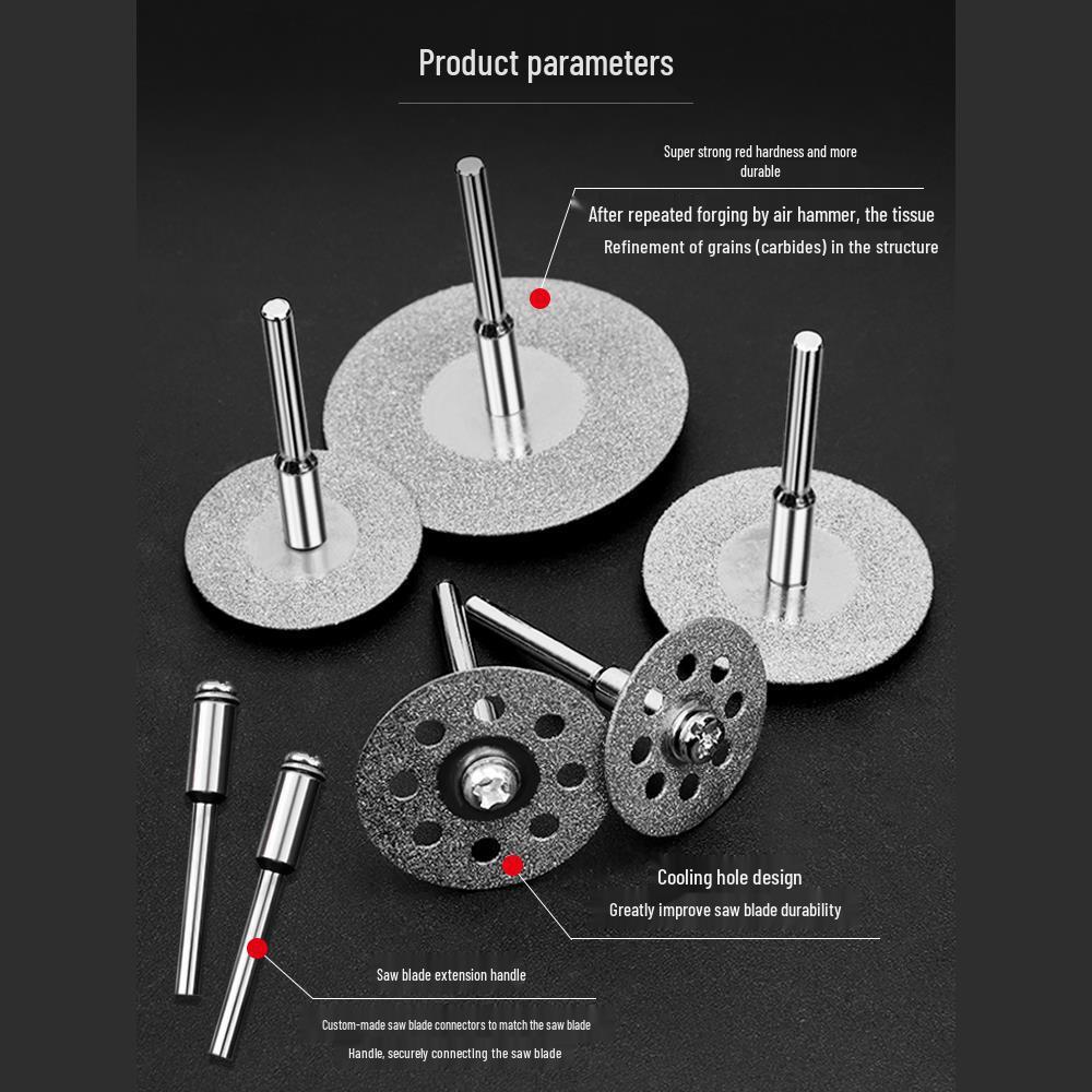 Diamond Grinder Cutting Disc for Drill and Glass Jade Grout Saw Blade