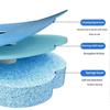 Disposable Toilet Brush, Disposable Toilet Cleaner, Powerful Cleaning, Extended Handle for Toilet B