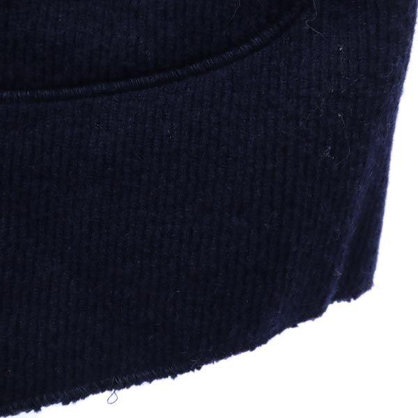 LUCIO VANOTTI made in Italy Knit long Jacket 2 Navy blue Men's Used