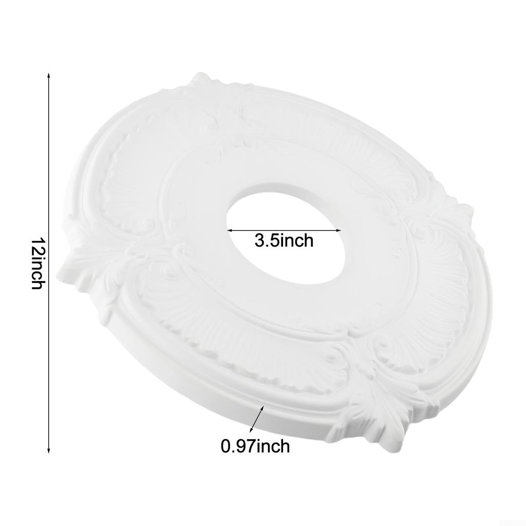 Stropní ventilátor, medailon, stropní ventilátor, medailon, evropská řezba, PU