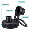 Replacement Cup Cap Plastic Water Bottle Cover Portable Cup Lid  Bottle Accessories