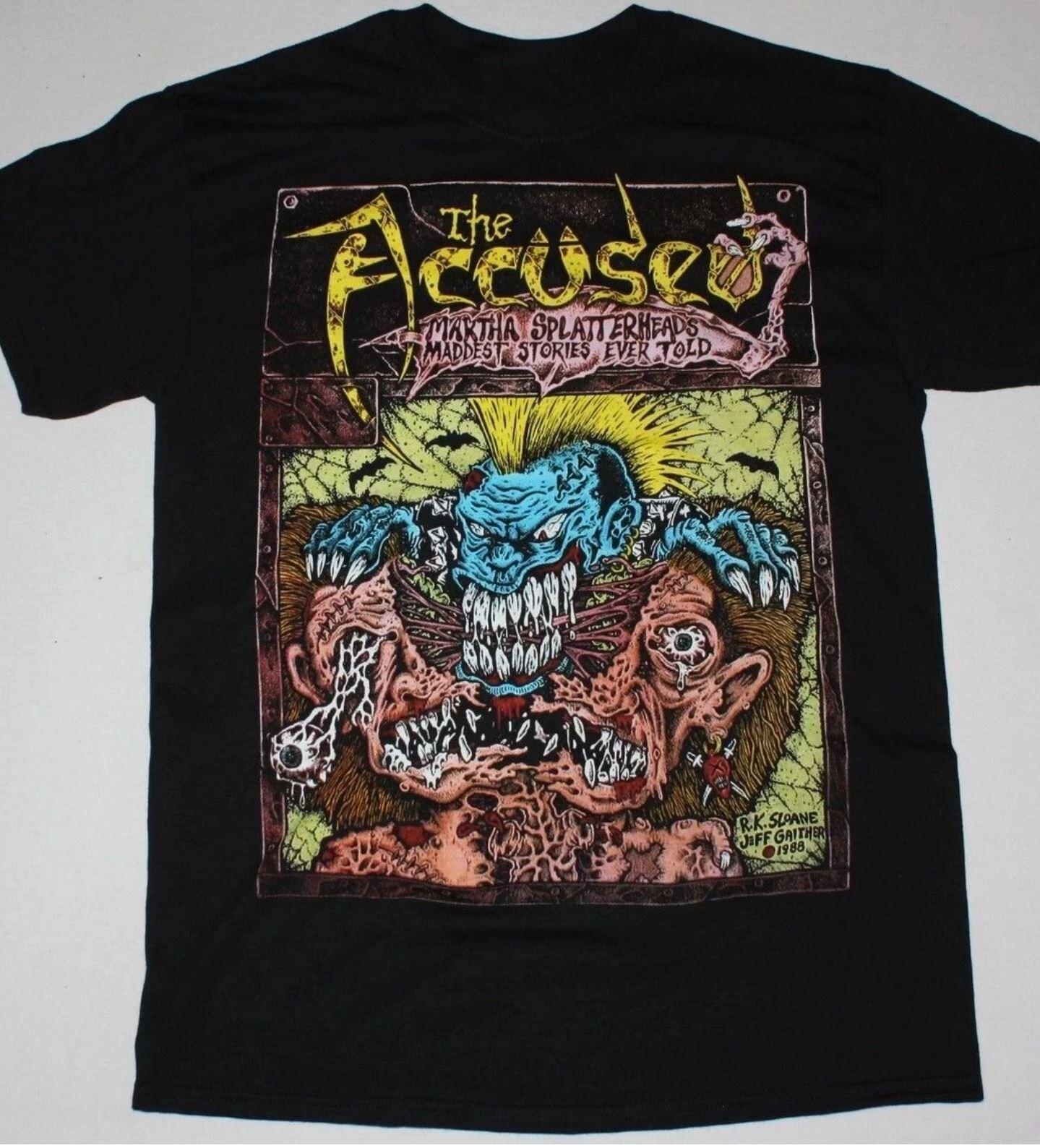 

26 THE ACCUSED MARTHA SPLATTERHEAD S MADDEST STORIES EVER TOLD T-SHIRT Unisex T-Shirt XXL