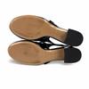 Excelentes tacones LOUIS VUITTON Romy Slingback Pump esmalte negro Mujer 37.5 Usado