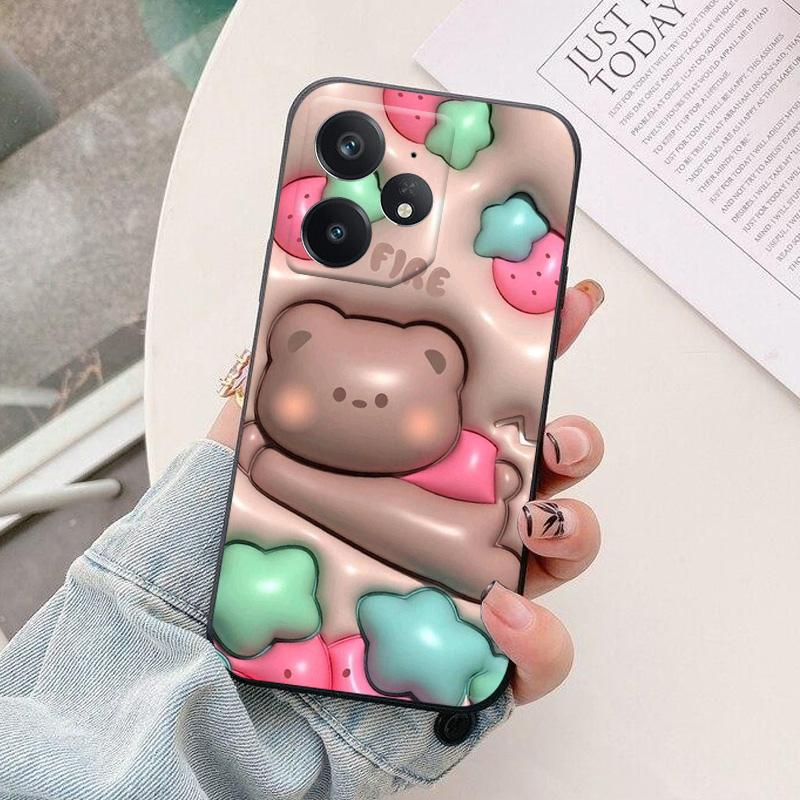For Realme Neo 7 Case Luxury Pattern Funda Soft Silicone Back Cover For Realme 7 Pro Realme 7 5G RMX2111 Neo7 Bumper Phone Cases