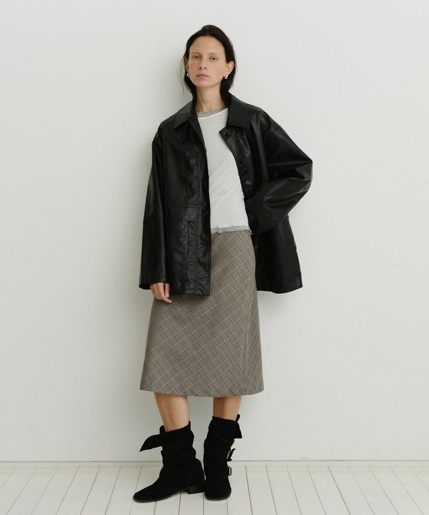 Yulago Britten Check Skirt