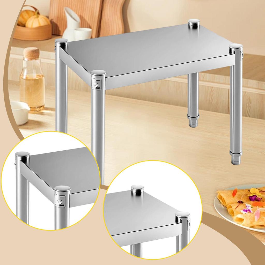 Countertop Microwave Oven Shelf, Sturdy And Easy to Carry, Ideal for Kitchens, Garages, Restaurants,