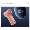 5 Speed Wind Handheld Cooling Fan LED Display Electric Fan Portable Turbo Fan  Outdoor Camping