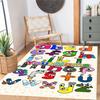 Tappeto Personalizzabile con Area Nome Numberblocks per Soggiorni Studio Ingresso Dormitorio Tappeto Antiscivolo Decorazioni Ufficio Anime Regalo Spirituale