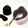 Slow Rebound Memory Foam U-Shape Neck Pillow for Travel