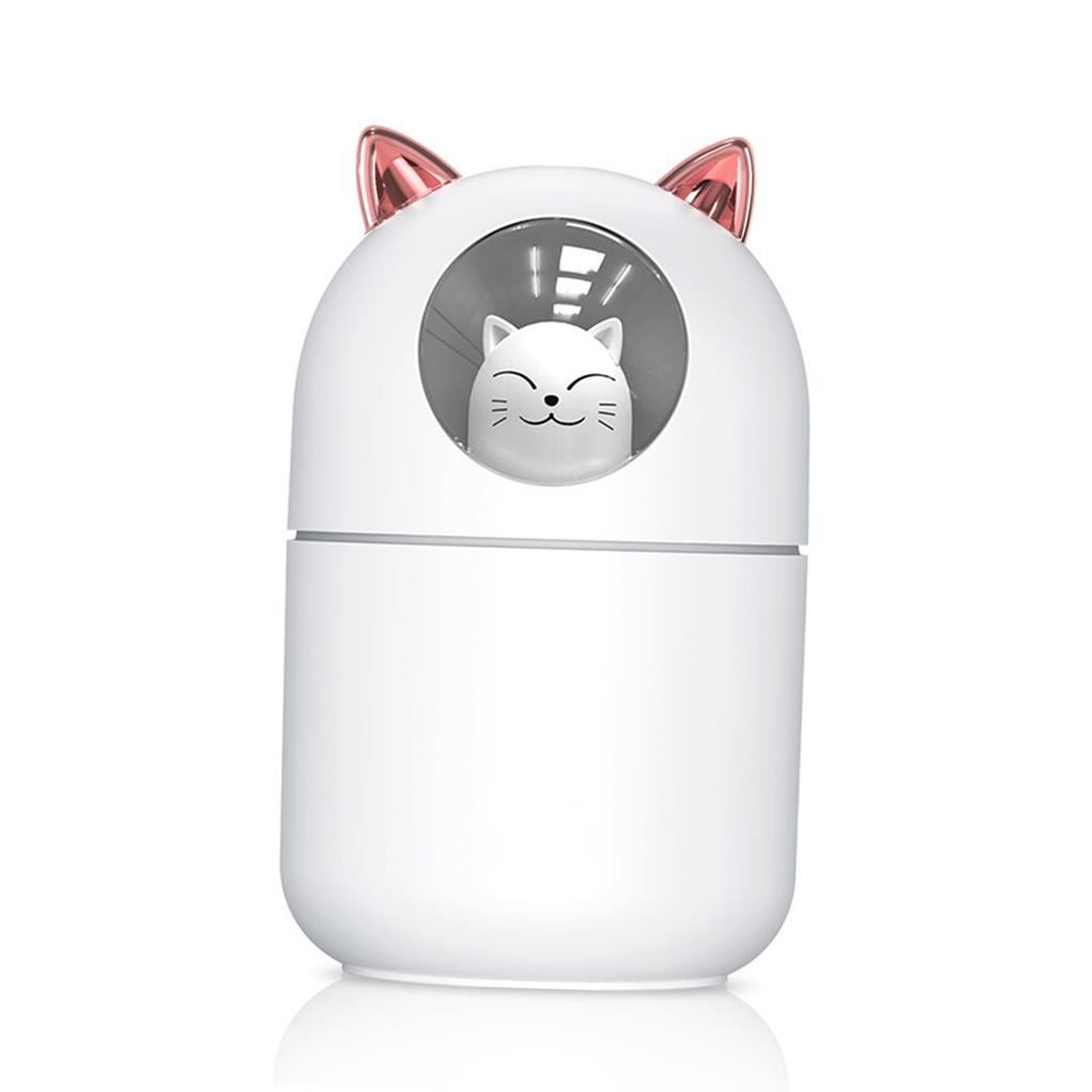 Humidifier Noiseless Portable USB Humidifier With Color LED Light for Offices Bedrooms Car