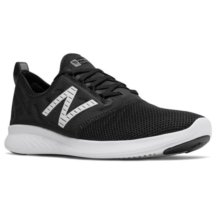 New Balance NB Coast Sports Lace-Up Durable Breathable Low-Top Marathon Running Shoes Men sneaker Black MCSTLLB4