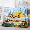 Biene Maja Personalized Name Blanket Gift Customizable Blanket Soft Warm Cozy Throw For Office Nap Seaside Office Chair Four Seasons Universal