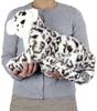 Calorata Snöleopard Plyschleksak (FörälderRiktigt Djur FamiljMjuk Beröring) Realistiska djurleksak docka present present födelsedag (Två gånger testad)  Julklapp
