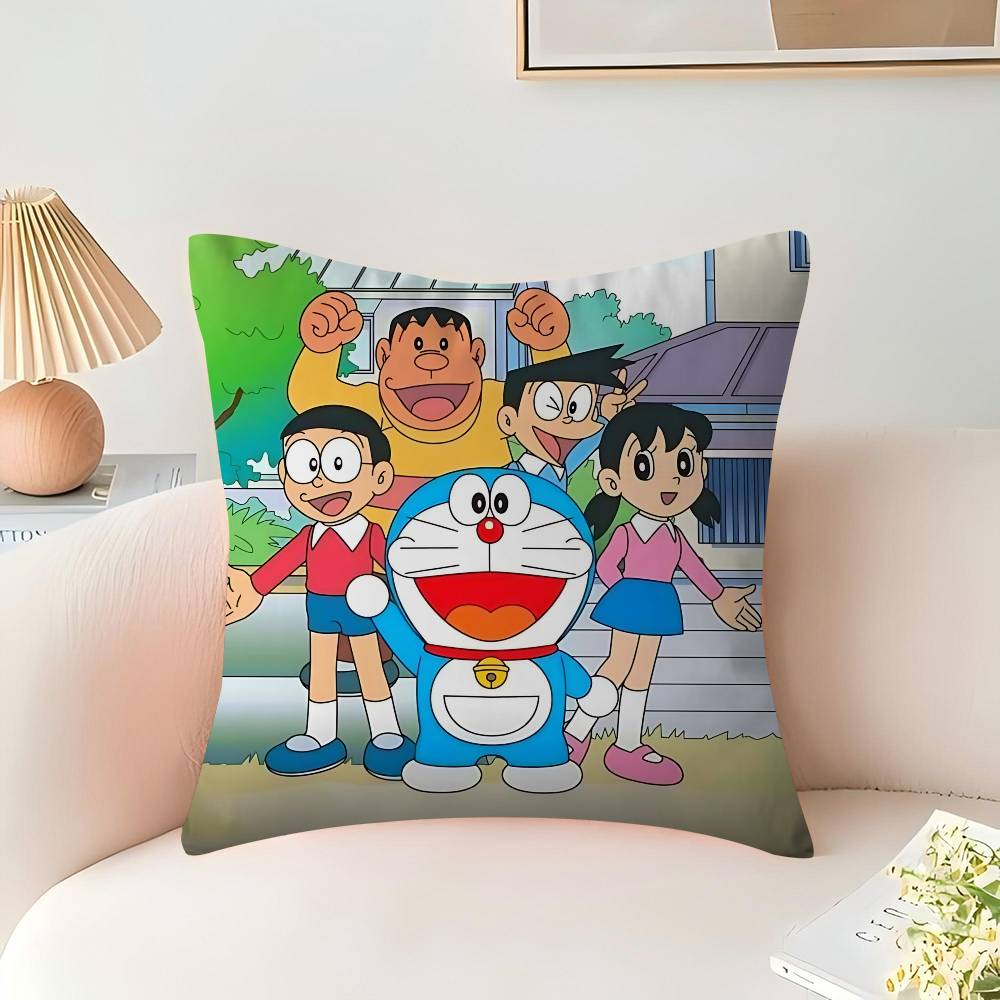 Cartoon D-DoraemonS Cushion Cover 30x50 Polyester Sofa Cushions Decorative Throw Pillows Home Decoration Pillowcover