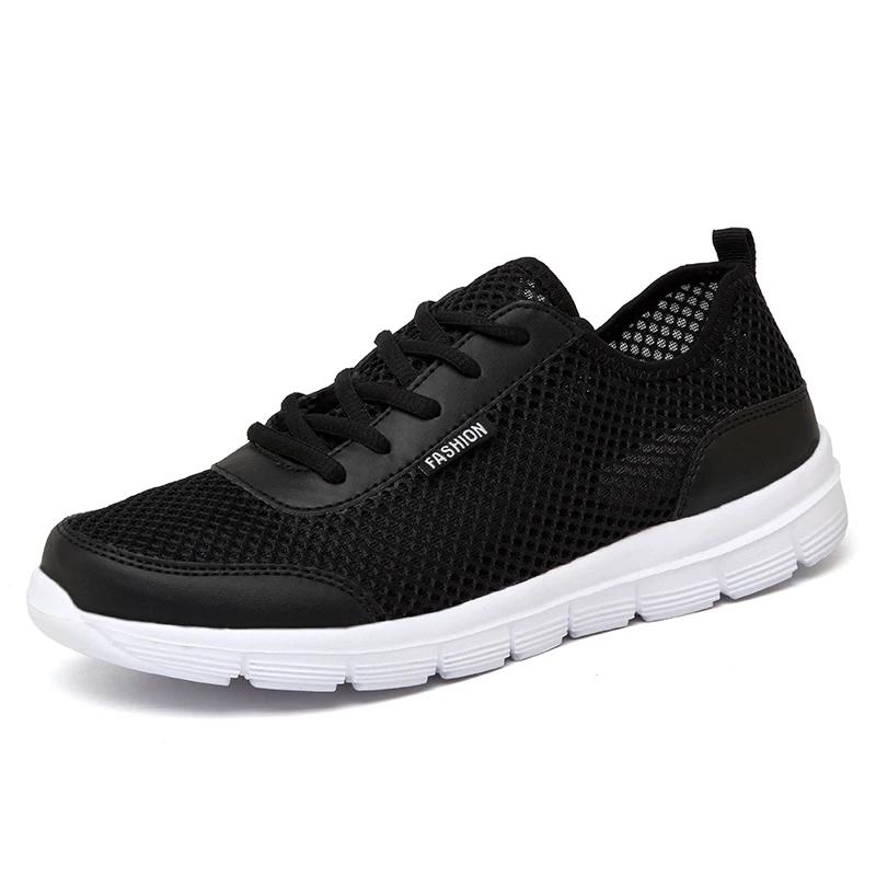 20261 Herren Sommer Neu Lässig Schuhe Damen Leicht Groß Größe Outdoor Sport Schuhe Strandschuhe Paar Netz 48 Yards 47 Grau