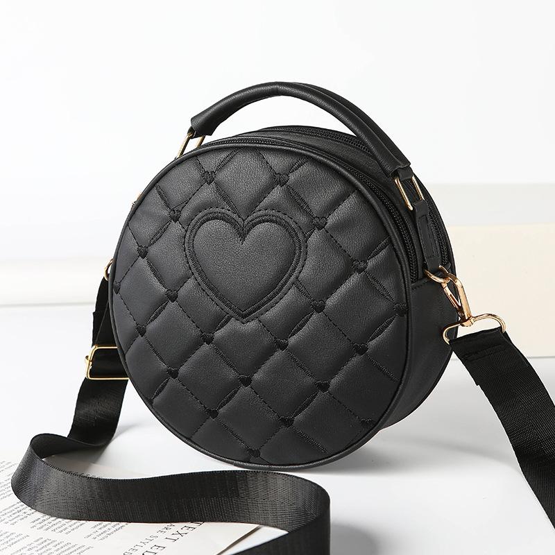 Love Embroidered Bag Exquisite High-end Cute Mobile Phone Messenger Bag Mini Small Bag Girls Shopping Shoulder Bag