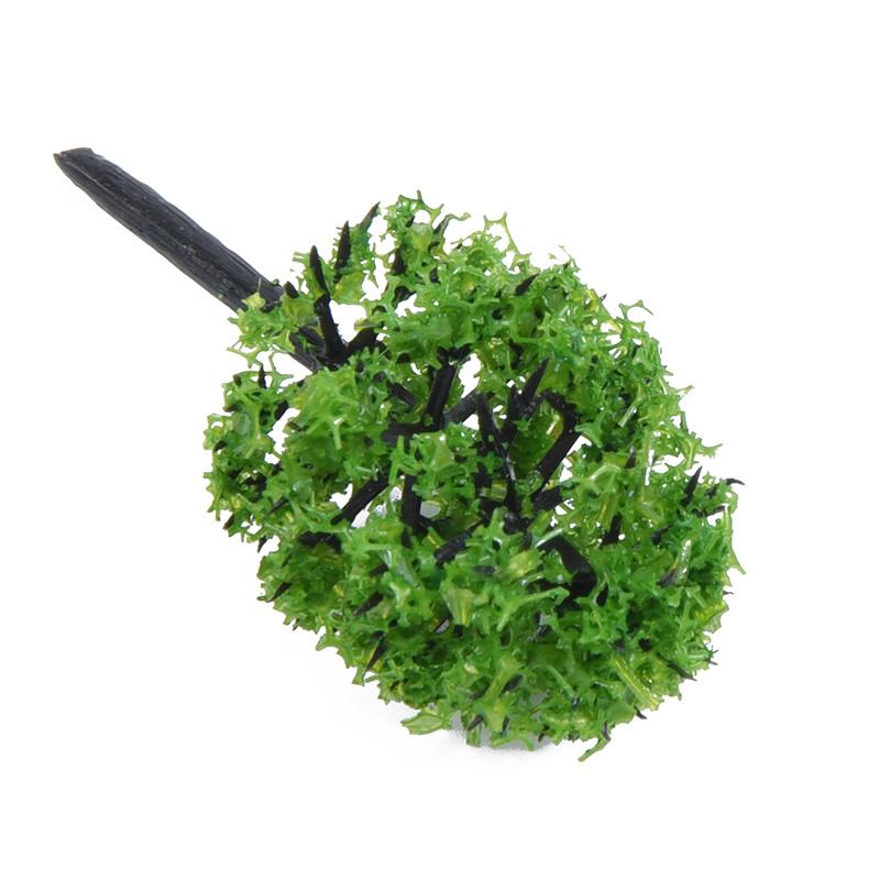 40 Pcs 1:100 Scale Model Trees 3.5cm Railroad Landscape Scenery Model Trees To Decorate Building Model Park Roadway DIY Access