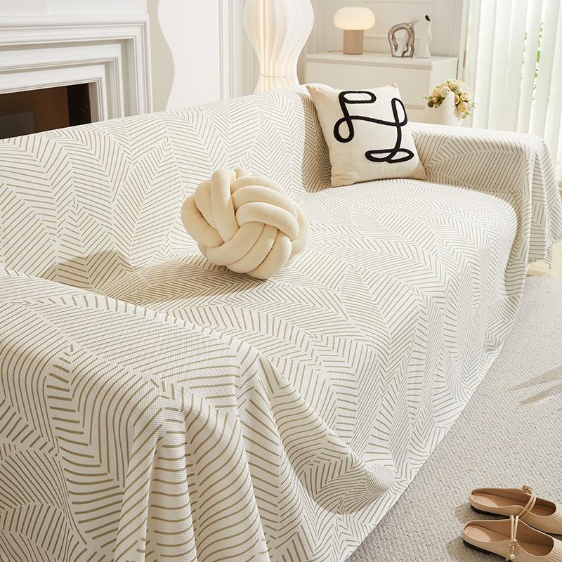 Ice Silk Sofa Cover Towel Non-Slip High-Grade Sofa Cover Cloth Summer Summer Mat Sofa Cover Summer Sofa Towel