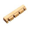 4 String Electric Bass Top Nut Replacement Bass Guitar Pre-Slotted Brass Nut