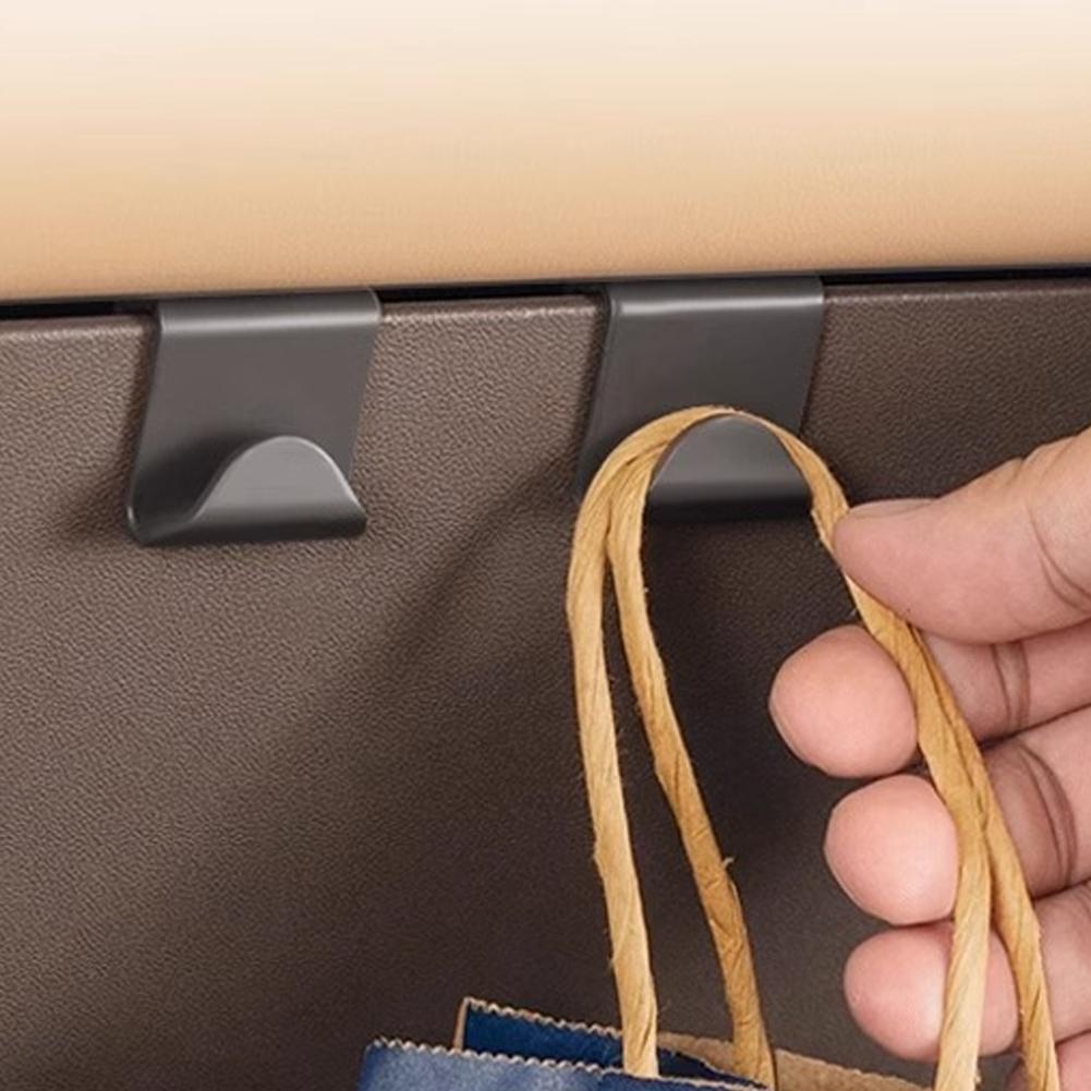 Car Glove Box Hidden Hooks Passenger Purse Bag Hanger Hat Holder Interior Storage Umbrella Auto Accessories For VW ID3 ID4