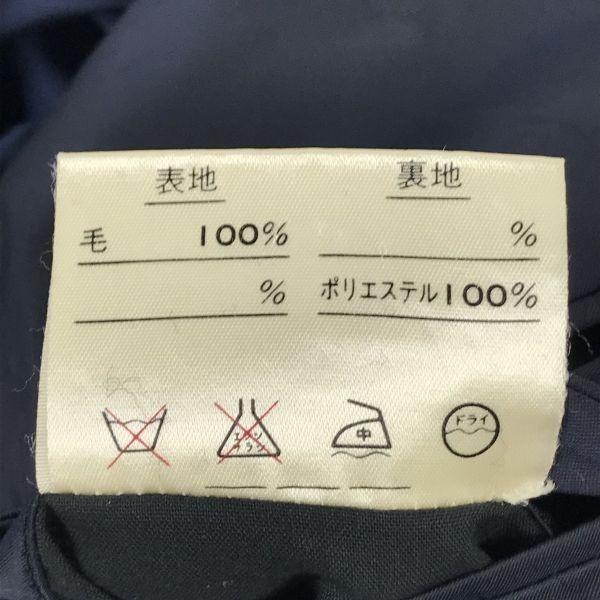 Made In Italy/Dolmen/Premium Loro Piana Wool Tailored Jacket/Men's M/Navy/Single/2 Buttons/Center Vent(USED)