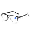 Mens Women Blue Light Blocking Reading OpticalGlasses with Case Portable Folding Far Sight Eyewear Ultralight Eyeglasses +1.0 To +4.0