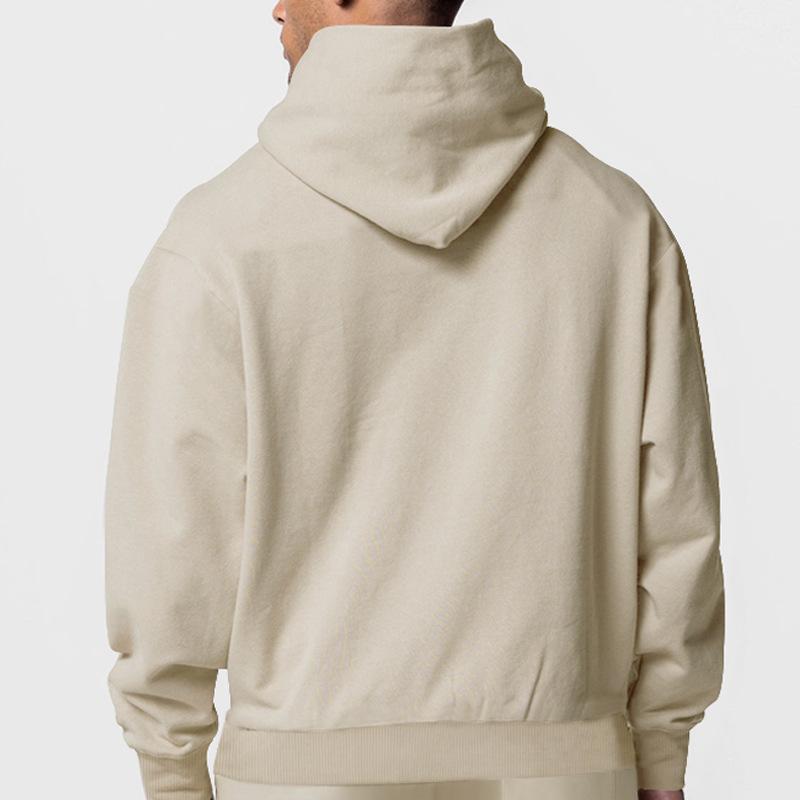 2026 New Men's Comfortable Fleece Hooded Sweatshirt Zipper Sports Shirt Long Sleeved Sweatshirt Autumn and Winter Season