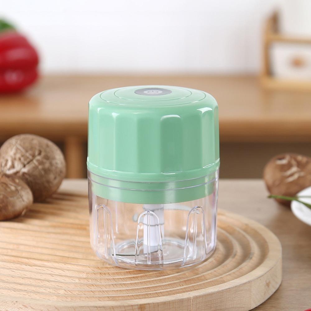 Durable Garlic Chopper Portable Vegetable Crusher Electric Garlic Chopper  Household Cooking