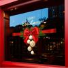 Christmas Wallpaper Glass Stickers New Year Window Decoration Painting Ball Stickers Christmas Atmosphere Bow Wall Stickers