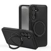 Business Rotating Stand Leather Magnetic Phone Case for Samsung Galaxy S26 S25 Edge S24 Ultra FE S22 S23 Plus Protector Cover