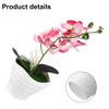 Künstliche Bonsai-Orchideenblüten Künstliche Blume 1 Stück ABS 27 cm Höhe Künstliche Phalaenopsis Heimdeko Blumendekoration