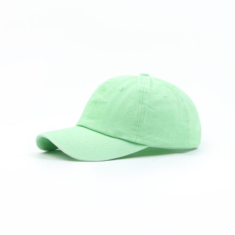 Casual Versatile Baseball Cap Light Plate Cotton Solid Color Cap Women's Retro Sun Hat