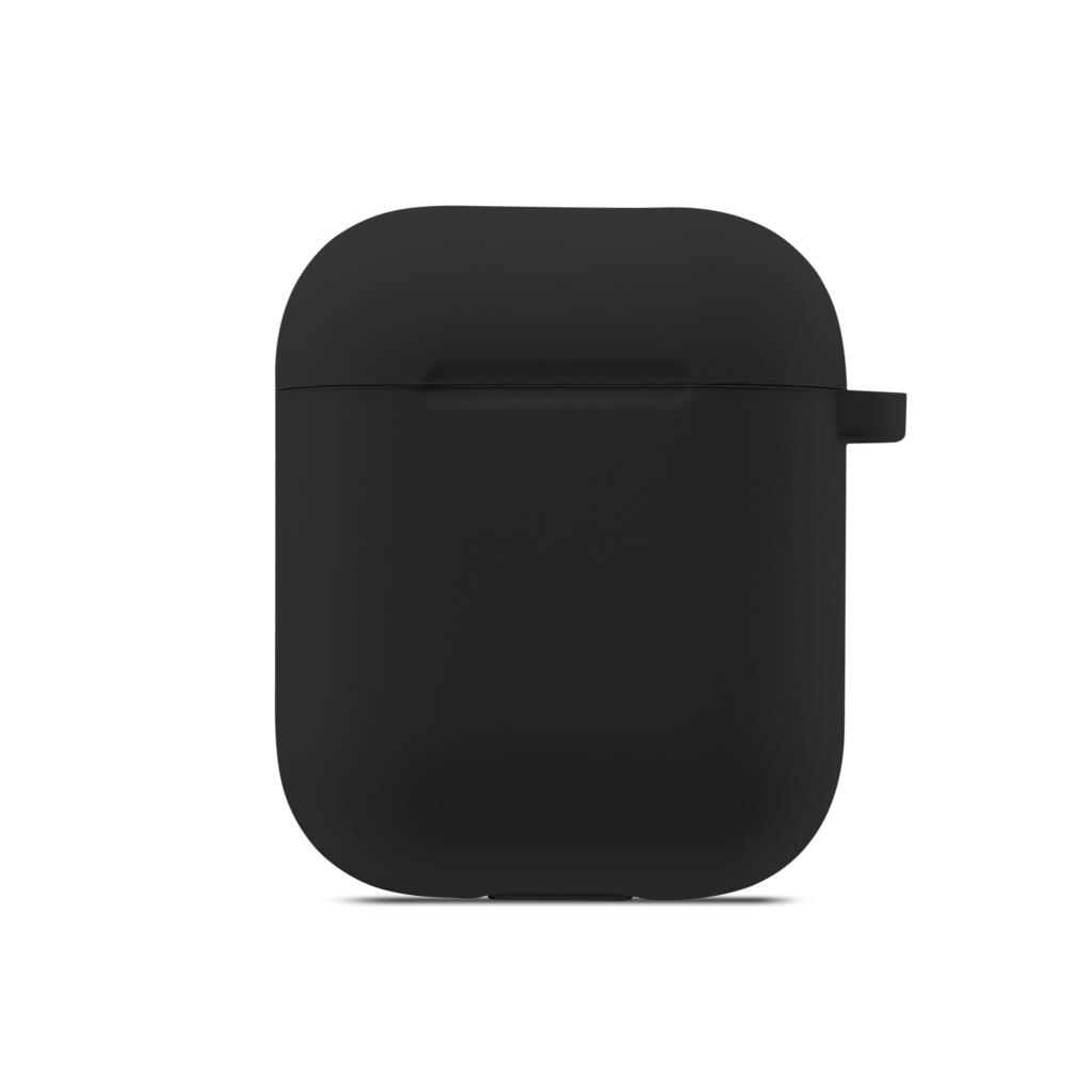 Wireless Bluetooth Earphones Case Silicone Protective Cover For Apple Air Pods 2 1 Soft Cover Headphone Accessories With Keychin
