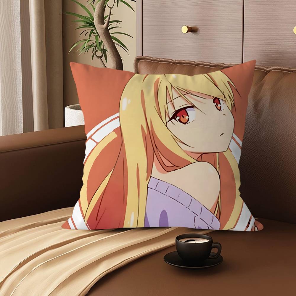 

M-Mashiro Shiina Pillowcase Toon Gift Cushion Cover Bedroom Home Sofa Chair Seat Decor Pillow Case 12x12Inch
