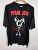 90er Vintage Pearl Jam Alive Verblasste Linie Kurzarm T-Shirt Größe XL Unisex T-Shirt