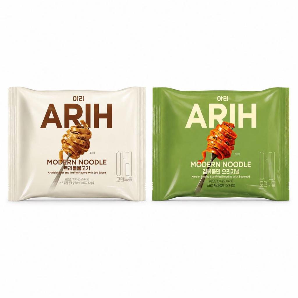 Edição Colaboração BTS ARIH Macarrão Sabor Moderno, Macarrão Misto Frito 130g 1pacote