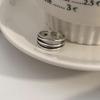 Adjustable Thai Silver Retro Ring: Trendy, Versatile, Hip Hop-Inspired Design for Women