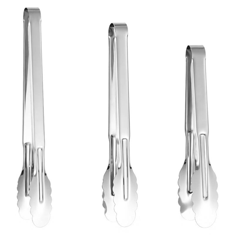 Stainless Steel Food Tongs Set