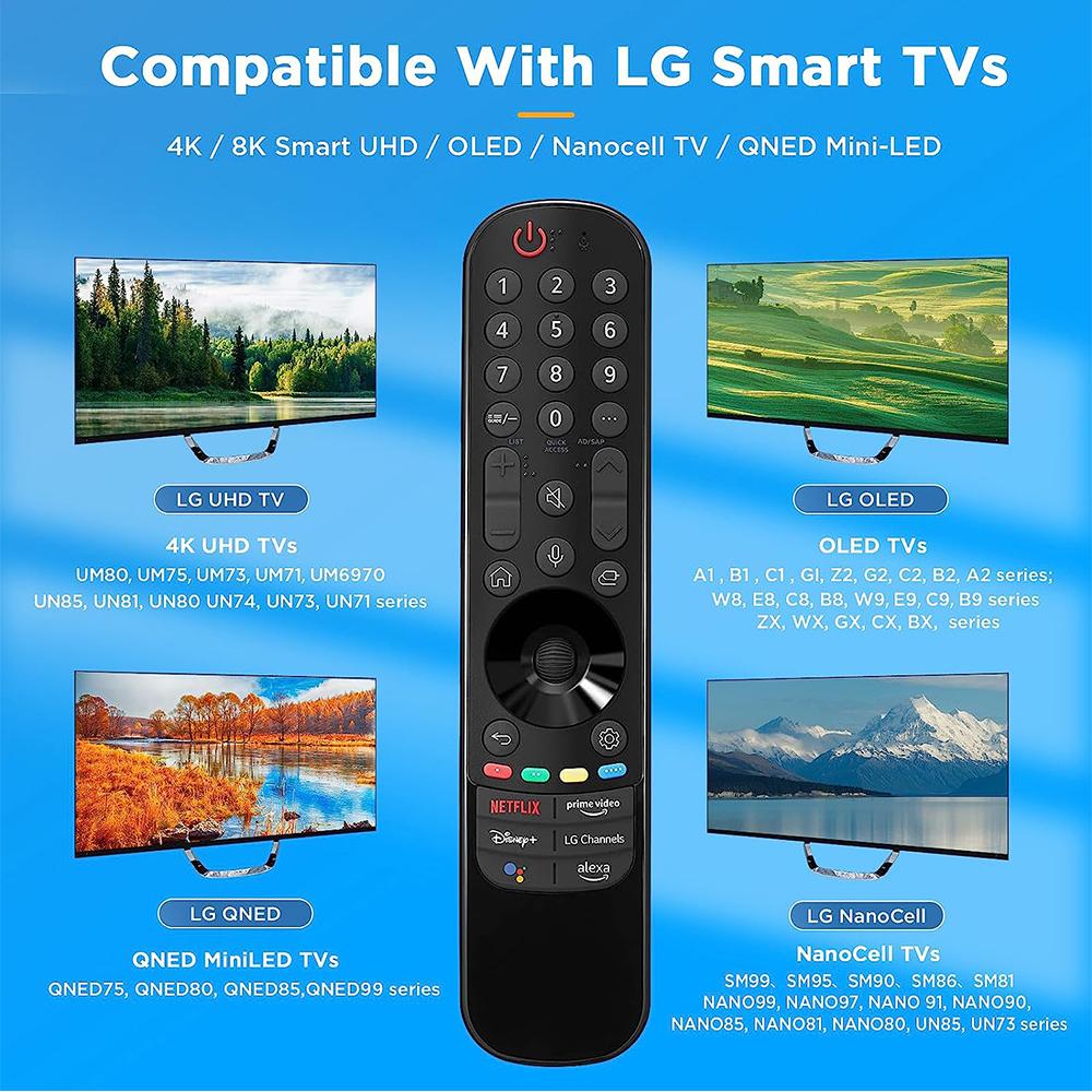 Akb76039902 Mr22Ga Replacement Magic Remote Control For Lg 4K 8K Smart Tv