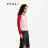 MO&Co. Women's Merino Wool Cashmere Blend Cable Knit Sweater