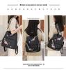 Trendy 2025 Large-Capacity Women's Embroidered Shoulder Bag and Backpack