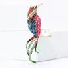 Unisex Pearl Animal Pins Classic Rhinestone Bird Brooches For Women Banquet Party Backpack Gifts Jewelry Accessories
