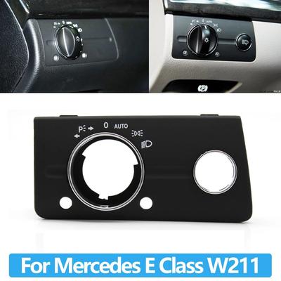 Sol El Sürücü Ön Gösterge Paneli Far Anahtarı Kapağı Döşeme Mercedes Benz W211 E Sınıfı 320 350 550 2003-2008