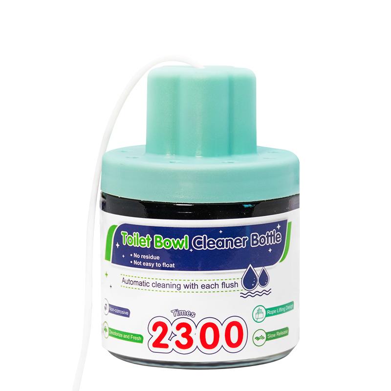 Toilet Bowl Cleaner, Automatic Long-Lasting Blue Toilet Cleaner Bottle, Septic Safe Toilet Bowl Tablets in Bottles, Fresh Bathro