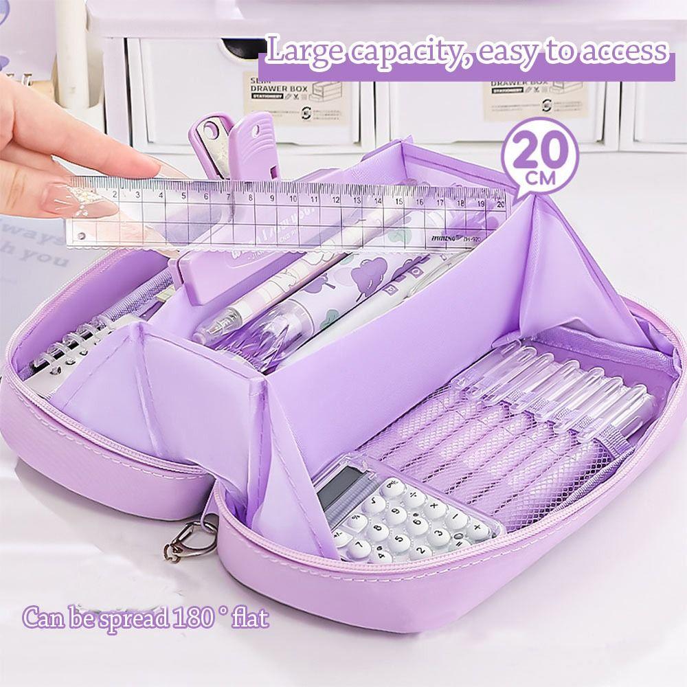 Fabric Pen Bag Large Capacity Pencil Case NEW Pen Box