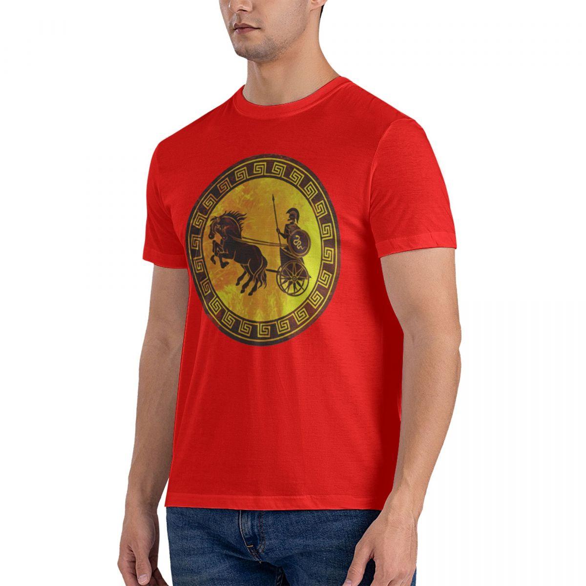 

Greek T-Shirt Greco Roman Gladiator Spartacus Conan War Athena Taygetos New Homme Tops Tee Shirt Comfortable Short Sleeve 3XL