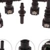 7.89 ID6 Auto Mașină Linie de Combustibil Bundy Tee Furtun Cuplă Nailon Motocicletă Furtun Cuplă Conector Conector Eliberare Rapidă Accesorii Auto